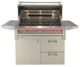 Alfresco™ Intelligent 3-Burner Luminous Orange Freestanding Liquid Propane Grill-0