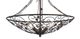 Cal® Lighting & Accessories Varano 3-Light Iron Rust Chandelier-1