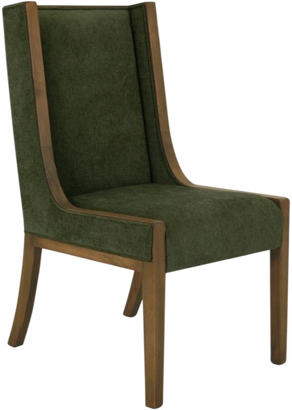 International Furniture Direct Mezquite Olive Side Chair-0