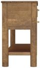 International Furniture Direct Olimpia Natural Sofa Table-4