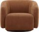Dovetail Furniture Fawn Rust Swivel Chair-1