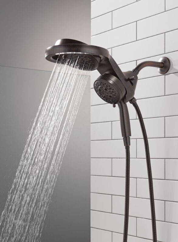 Delta Universal Showering Venetian Bronze 2.5 GPM 6-Setting HydroRain® with ProClean®-1