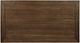 Mazin Furniture Tigard Cherry Top Dining Table with Gray Base-2