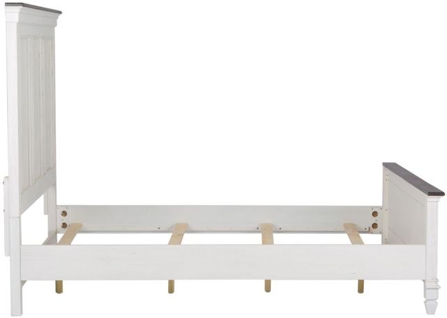 Liberty Furniture Allyson Park Wirebrushed White King Panel Bed-3