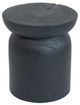 A & B Home Matte Black Round Sculptural Accent Table-0