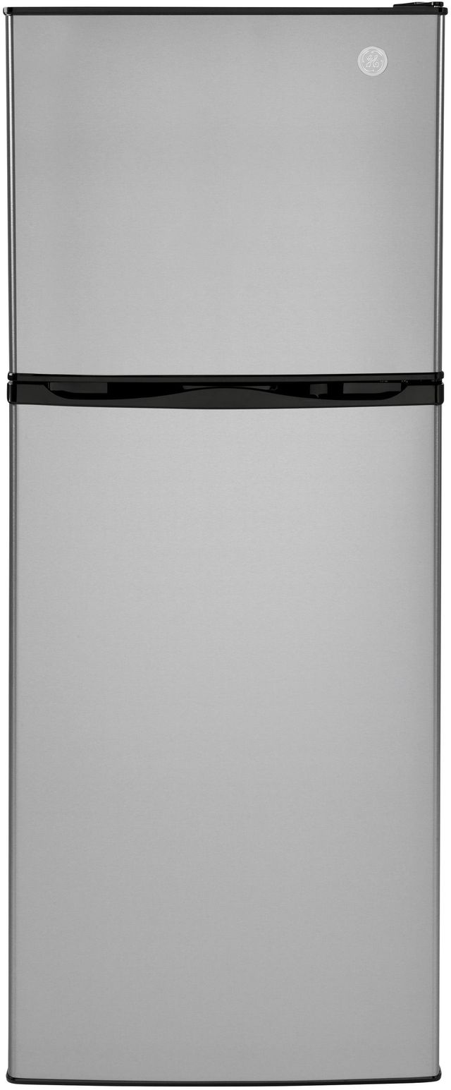 GE® 9.9 Cu. Ft. Stainless Steel Top Freezer Refrigerator-0