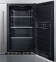 Summit® 3.1 Cu. Ft. Stainless Steel Under the Counter Refrigerator-2