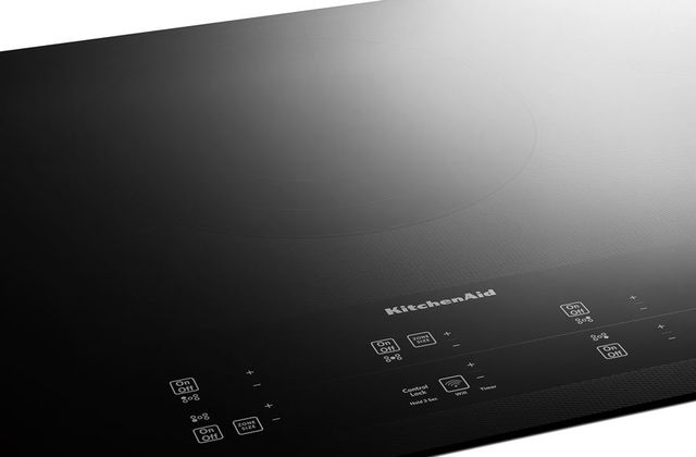 KitchenAid® 36" Black Electric Cooktop-3