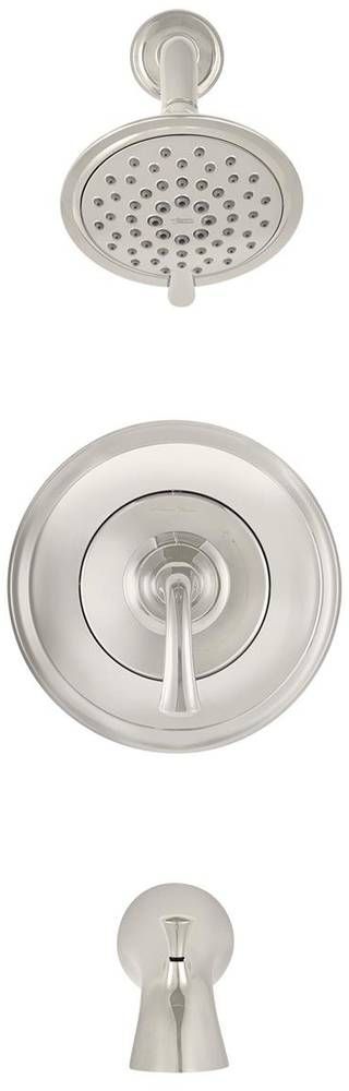 American Standard Patience® Polished Nickel Tub and Shower Trim Kit with Pressure Balance Cartridge-0