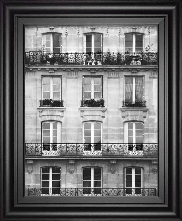 Classy Art Across the Street II by Laura Marshall Wall Art -0