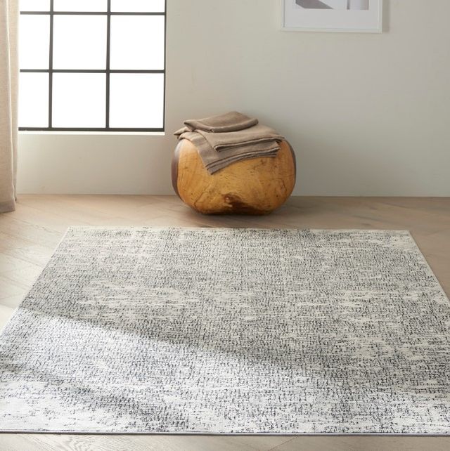 Nourison Home™ CK970 Vapor Ivory BlaCK 5'x7' Area Rug-1