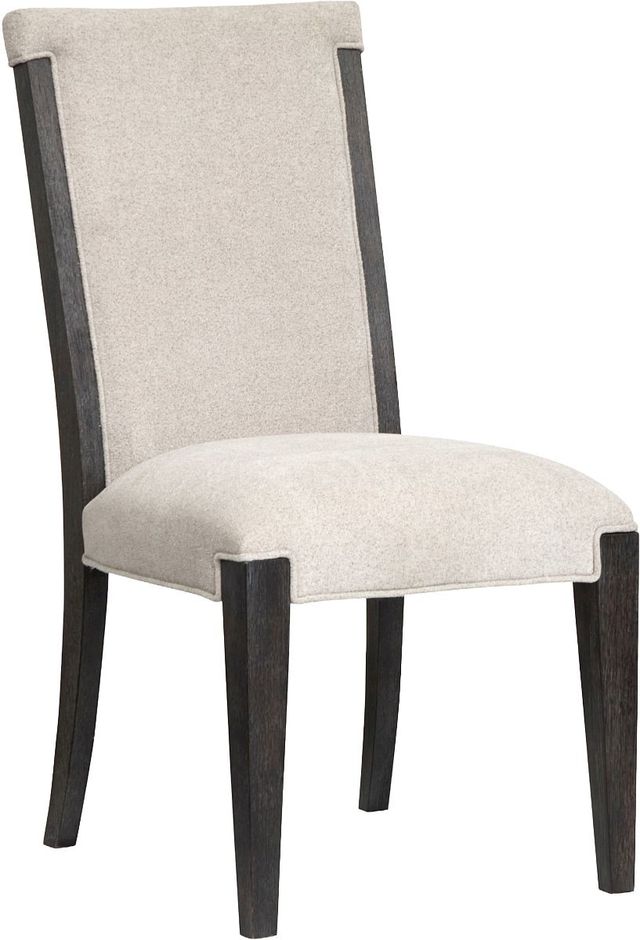 Magnussen Home® Plum Creek Elite Dove/Ravenwood Black Dining Side Chair Set with Upholstered Seat and Back-0