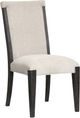 Magnussen Home® Plum Creek Elite Dove/Ravenwood Black Dining Side Chair Set with Upholstered Seat and Back-0