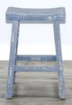 Sunny Designs™ Marina Ocean Blue 24" Saddle Seat Stool-1