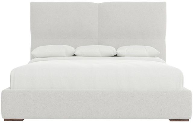 Bernhardt Casa Paros Playa/White 60" California King Upholstered Panel Bed-1