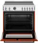 Bertazzoni Professional Series 36" Arancio Glossy Pro Style Induction Range-1