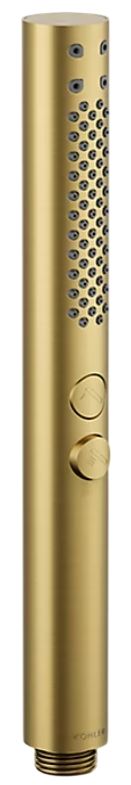 KOHLER® Shift®+ Vibrant Brushed Moderne Brass 2.5 GPM Round 2-Function Handshower-0