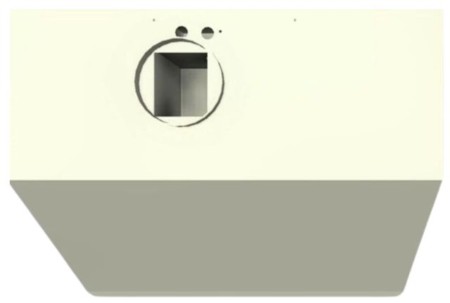 Vent-A-Hood® 36" Biscuit Wall Mounted Range Hood-2