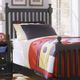 Vaughan-Bassett Cottage Black Youth Full Wood Rails-3