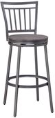 American Woodcrafters Filmore Gray Oak/Slate Gray 25" Barstool-0
