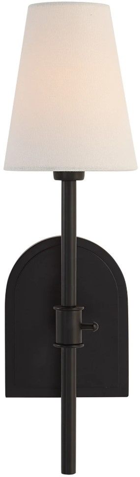 Renwil® Mililani Matte Black Wall Sconce-4