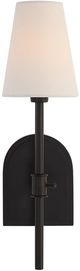 Renwil® Mililani Matte Black Wall Sconce-4
