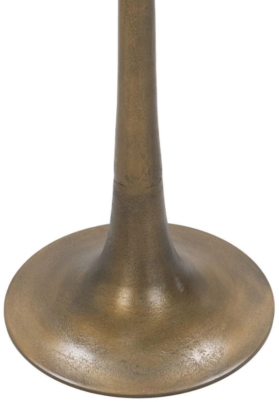 Classic Home Fabiana Brass End Table-3
