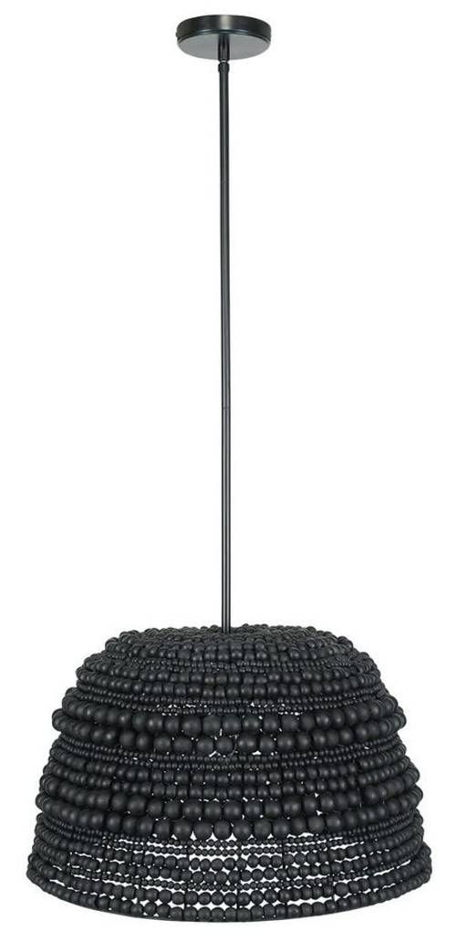 Uttermost® Persephone Matte Black Pendant-0