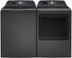 GE Profile™ Diamond Gray Top Load Washer & Electric Dryer Laundry Pair-1