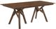 Armen Living Cortina Jackie 5-Piece Walnut Dining Set-1