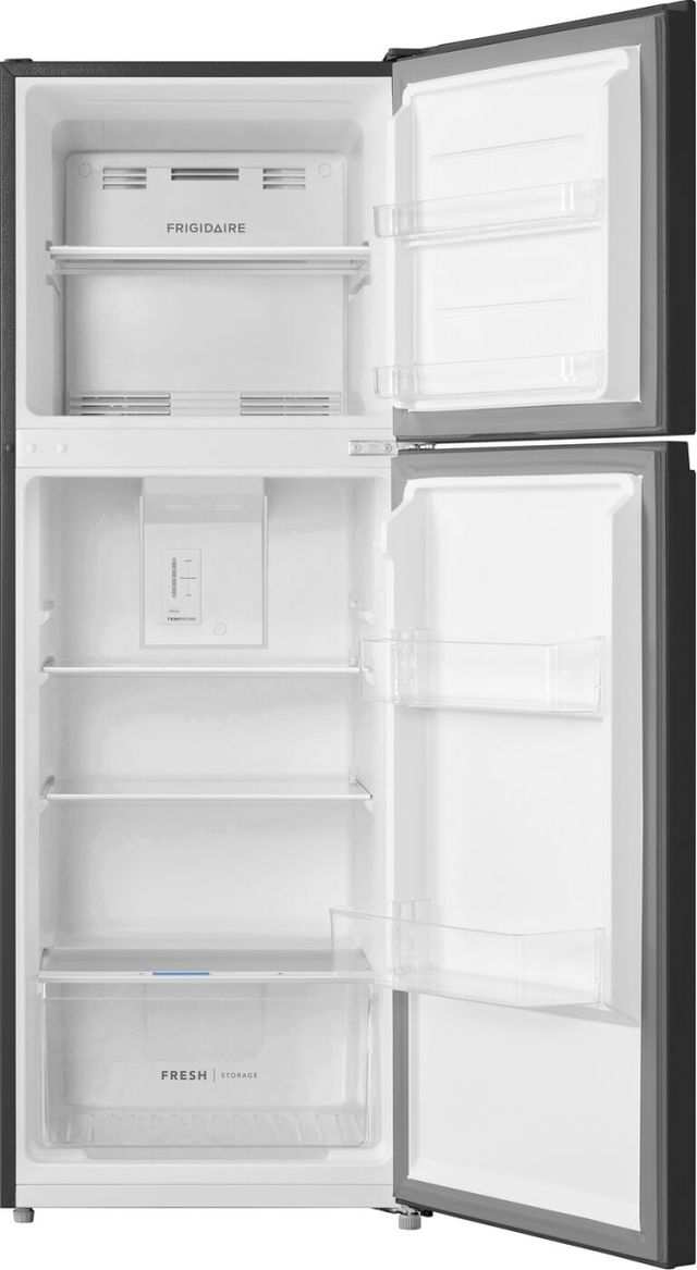 Frigidaire® 22" 10.1 Cu. Ft. Black Freestanding Top Freezer Refrigerator-2