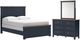 Signature Design by Ashley® Landocken 3-Piece Blue/Brown Full Bedroom Set-0