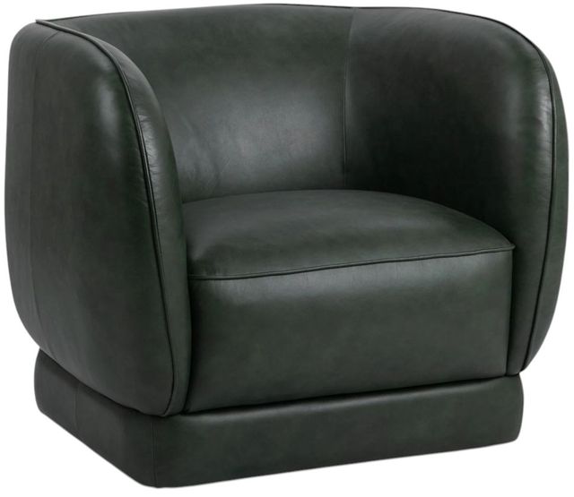Classic Home Rinner Hunter Green Swivel Chair-0