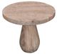 Jofran Inc. Origins Washed Sand Pull Up Pedestal Table-2