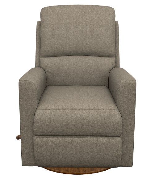 La-Z-Boy® Wynne Fawn Manual Swivel Gliding Recliner-1
