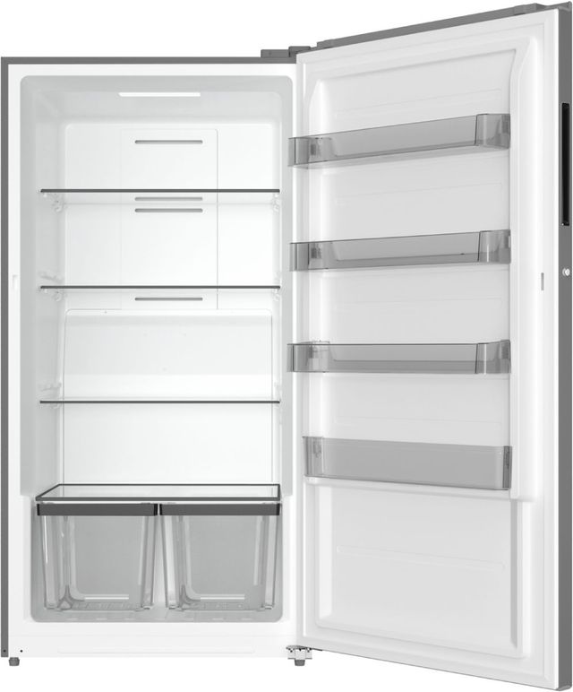Midea® 17 Cu. Ft. Stainless Steel Garage Ready Convertible Upright Freezer-1