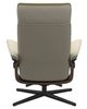 Stressless® by Ekornes® Customizable Admiral Medium Cross Base Recliner with Ottoman-4