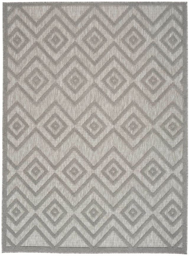 Nourison Home™ Versatile Silver Gray 5'x7' Area Rug-0