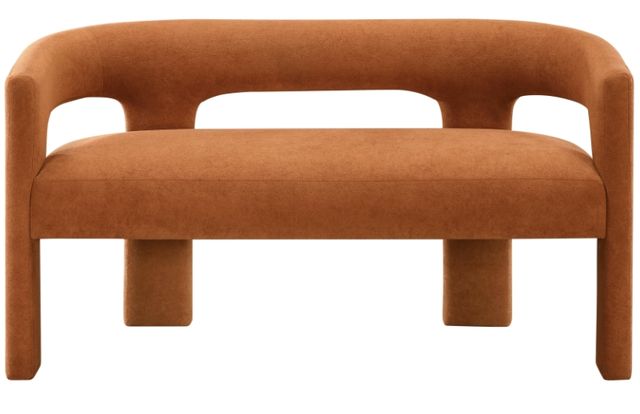 Homelegance® Marais Orange Dining Bench-2