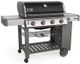 Weber® Genesis® II E-410 Series Black Free Standing Gas Grill-1