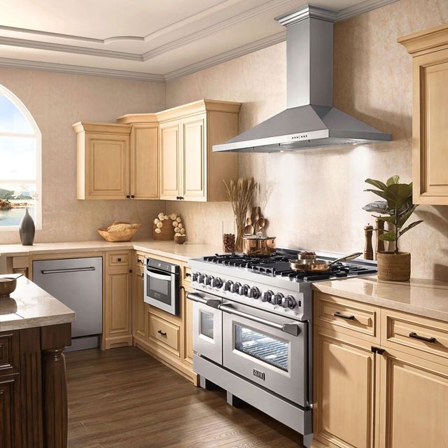 ZLINE 36" Stainless Steel Outdoor Wall Mounted Range Hood-1