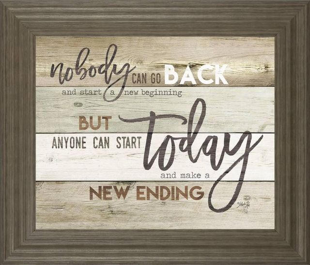Classy Art New Ending by Marla Rae Wall Art-0