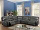 ACME Furniture Saul 5-Piece Gray Power Reclining Sectional-1