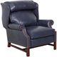 Century® Customizable Century Leather Chippendale Manual Recliner-0