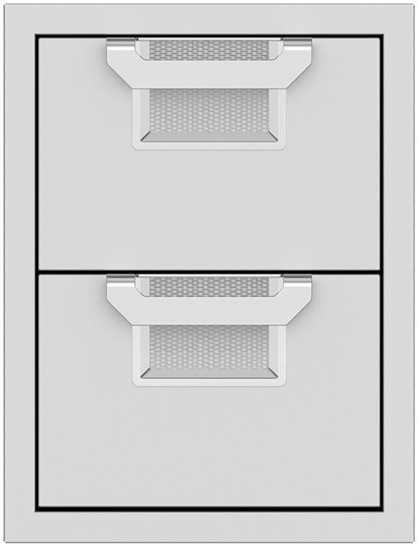 Aspire By Hestan® AEDR Series 16" Steeletto Double Drawers-0