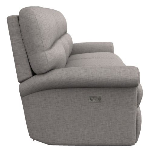 La-Z-Boy® Robin Smoke Power Reclining Sofa with Headrest-2