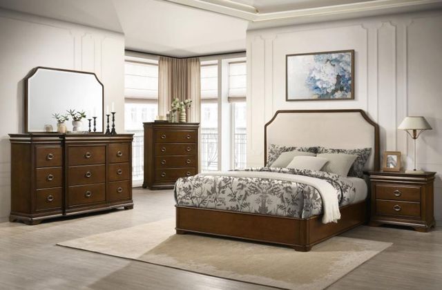 Coaster® Garland Brown Cherry Dresser Mirror-3