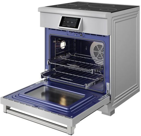 Thor Kitchen® X Series 30" Stainless Steel Freestanding Pro Style Induction Range-4