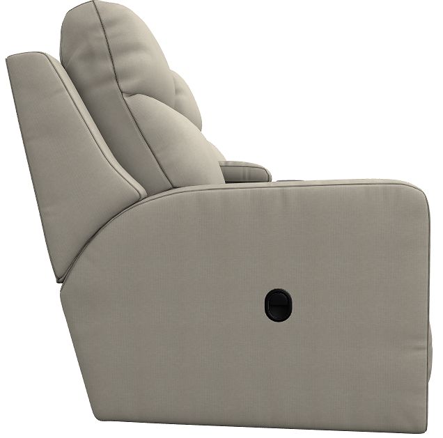 La-Z-Boy® Emmons Natural Manual Reclining Loveseat with Console-3