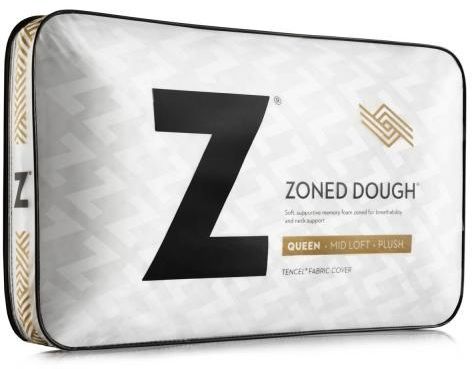 Malouf® Z Zoned Dough® King Mid Loft Plush-1